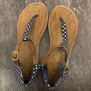 Polkadot Keds Sandals - Size 9.0